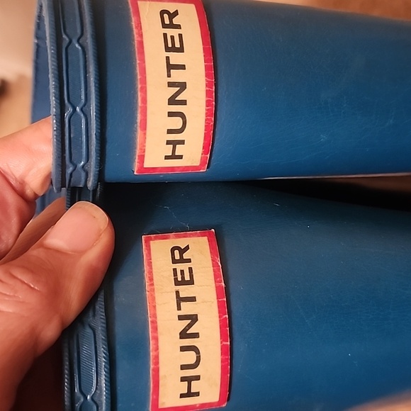 Hunter Original Kid's Gloss Tall Rain Boots - Picture 5 of 13